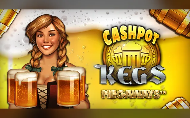 Cashpot Kegs Megaways slot by Kalamba Games