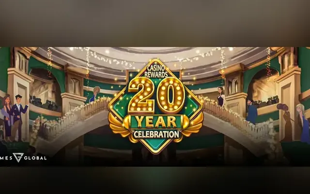 Casino Rewards 20 Year Celebration slot by Games Global