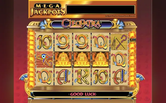 Cleopatra Megajackpots slot by IGT