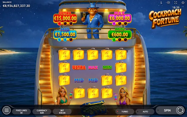 Cockroach fortune slot by Endorphina