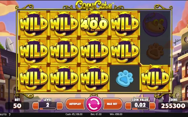 Copy Cats slot by NetEnt