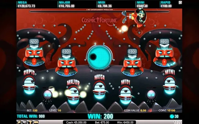 Cosmic Fortune slot by NetEnt
