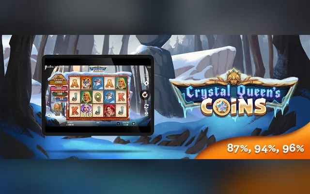 Crystal Queen's Coins slot by Quickspin