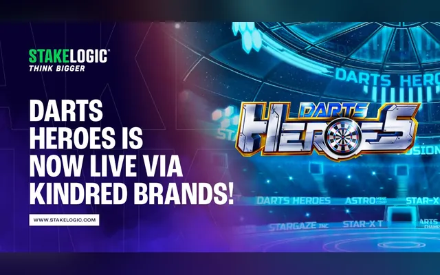Darts Heroes slot by Stakelogic
