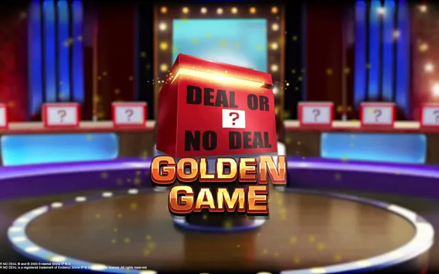 Deal or No Deal Golden Game slot by Blueprint Gaming