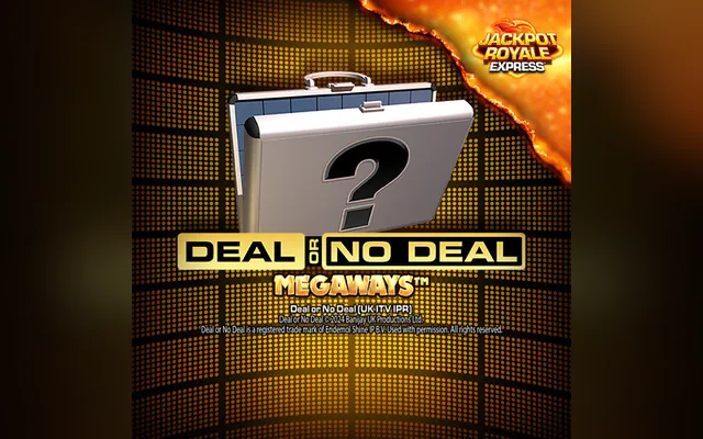 Deal or No Deal Megaways Jackpot Royale Express slot by Blueprint Gaming