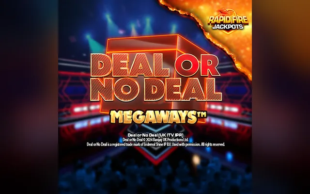 Deal or No Deal Megaways Rapid Fire slot by Blueprint Gaming