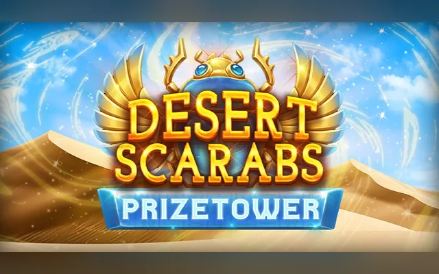 Desert Scarabs PrizeTower slot by Kalamba Games