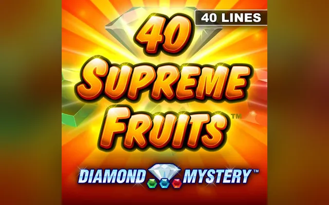 Diamond Mystery – 40 Supreme Fruits slot by Novomatic (Greentube)