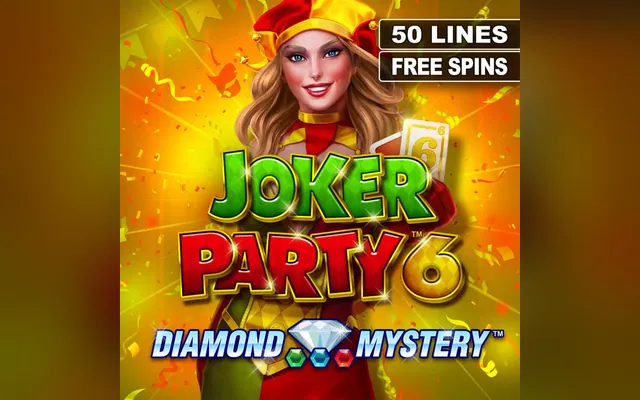 Diamond Mystery – Joker Party 6 slot by Novomatic (Greentube)