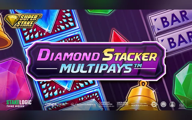 Diamond Stacker Multipays slot by Stakelogic
