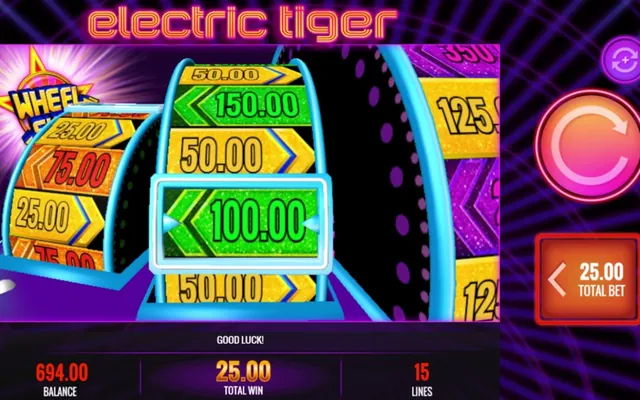 Electric Tiger slot by IGT