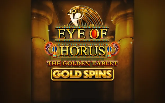 Eye of Horus Golden Tablet Gold Spins slot by Blueprint Gaming