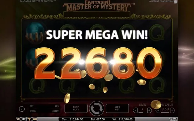 Fantasini Master of Mystery slot by NetEnt