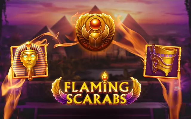 Flaming Scarabs slot by Kalamba Games