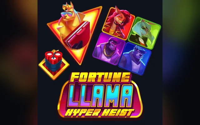 Fortune Llama Hyper Heist slot by Fantasma Games