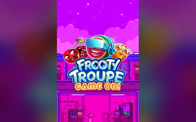Frooty Troupe – Game On! slot by Gamomat