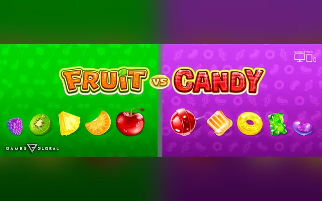 Fruit vs Candy slot by Games Global