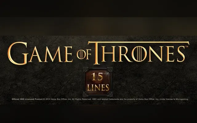 Game of Thrones 15 lines slot by Games Global