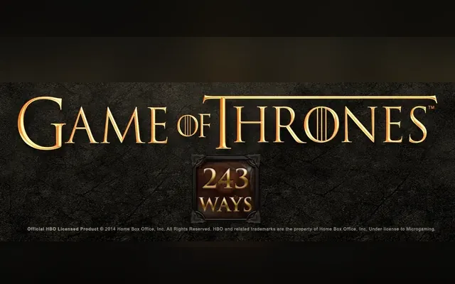 Game of Thrones 243 Ways slot by Games Global