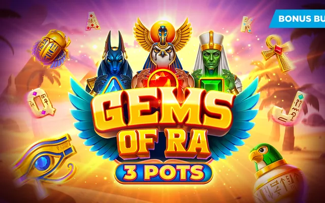 Gems of Ra slot by Evoplay