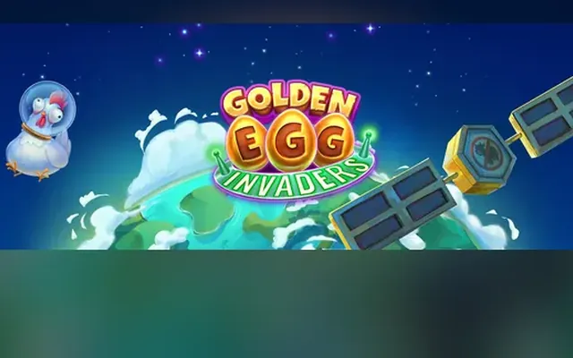 Golden Egg Invaders slot by NetEnt