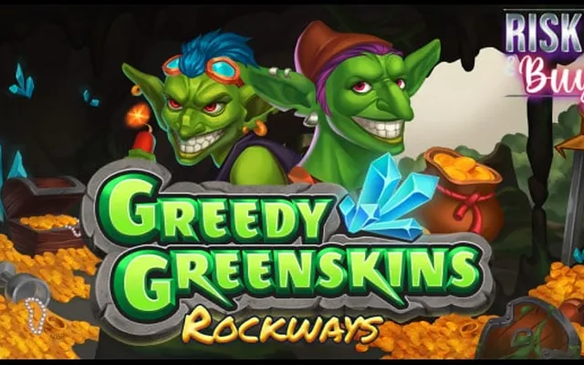 Greedy Greenskins Rockways slot by Mascot Gaming