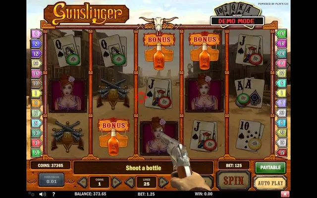 Gunslinger slot by Play'n GO