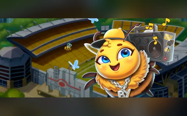 Honey Rush Black and Yellow slot by Play'n GO