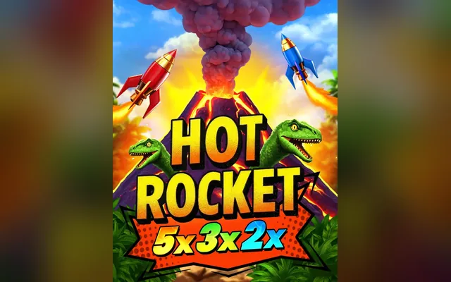HOT ROCKET 5x 3x 2x slot by BGaming