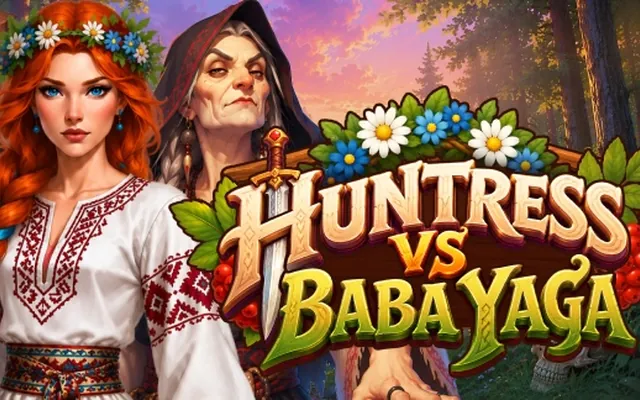 Huntress vs Baba Yaga slot by Mascot Gaming