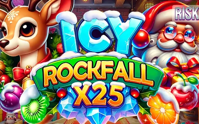 Icy Rockfall X25 slot by Mascot Gaming