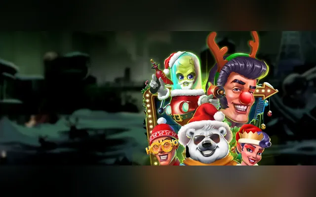 Invading Vegas: Las Christmas slot by Play'n GO