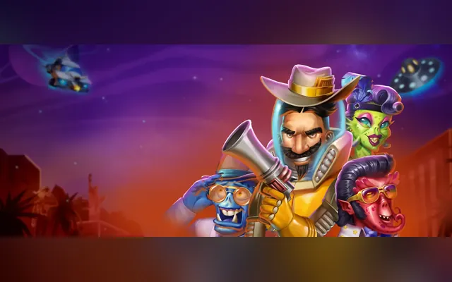 Invading Vegas Revenge on Mars slot by Play'n GO