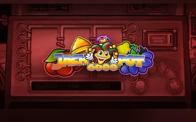 Jackpot 6000 slot by NetEnt