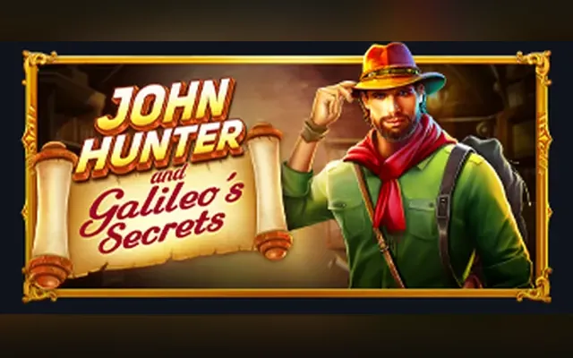 John Hunter and Galileo's Secrets slot by Pragmatic Play
