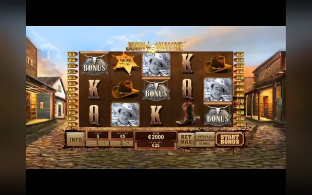 John Wayne slot by Playtech