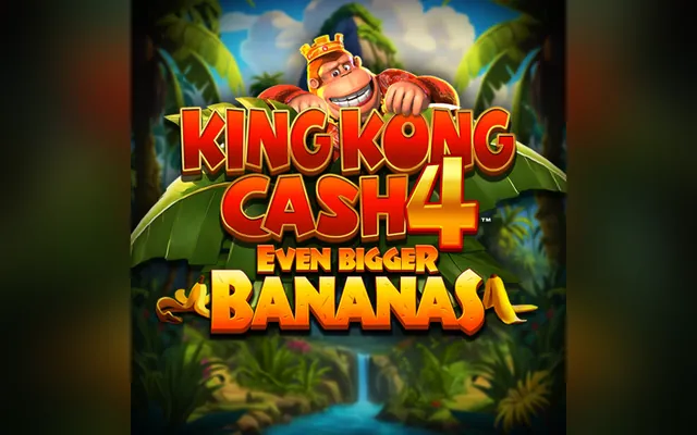 King Kong Cash Even Bigger Bananas 4 slot by Blueprint Gaming