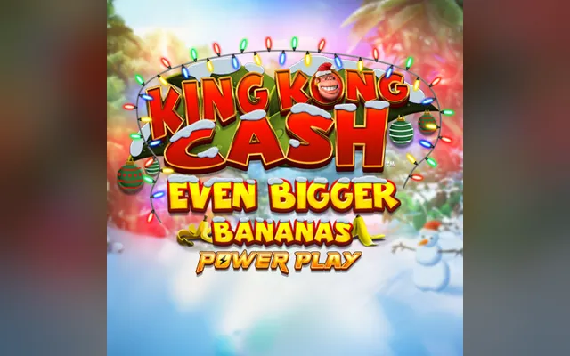 สล็อต King Kong Cash Even Bigger Bananas Christmas จาก Blueprint Gaming