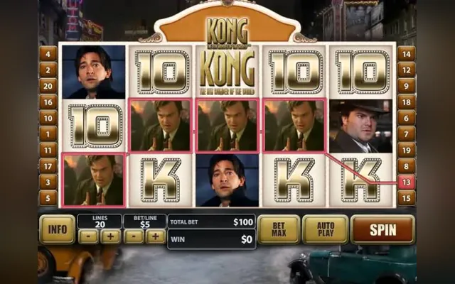 King Kong slot by Playtech