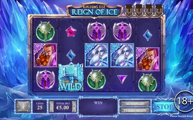 Kingdoms Rise: Reign of Ice slot by Playtech
