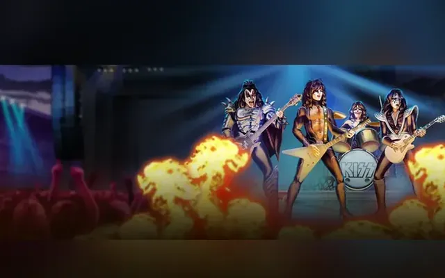 Kiss Reels of Rock slot by Play'n GO