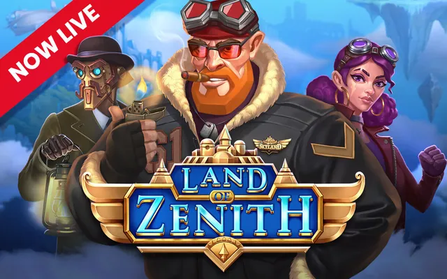 Push Gaming lošimo automatas Land of Zenith