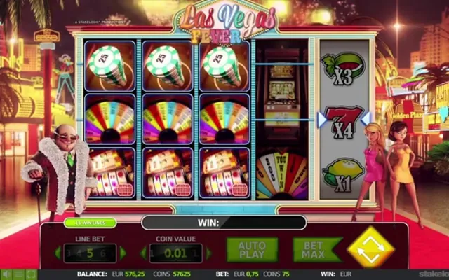 Las Vegas Fever slot by Stakelogic