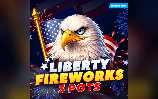 Liberty Fireworks slot by Evoplay