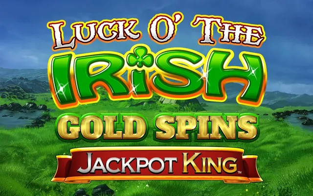 Luck O' The Irish Gold Spins Jackpot King slot by Blueprint Gaming