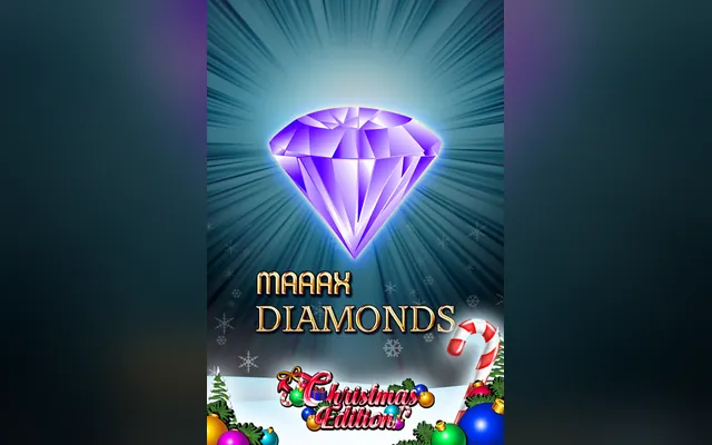 Maaax Diamonds Christmas Edition slot by Gamomat