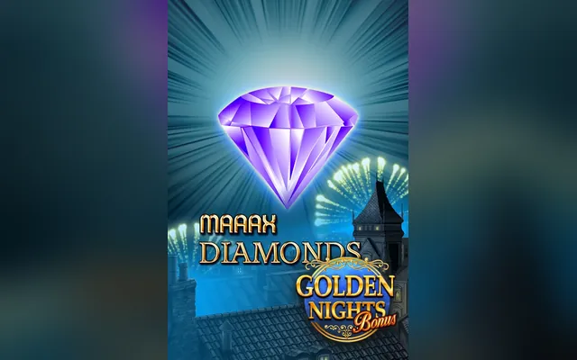 Maaax Diamonds Golden Nights Bonus slot by Gamomat