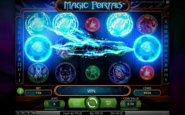 Magic Portals slot by NetEnt