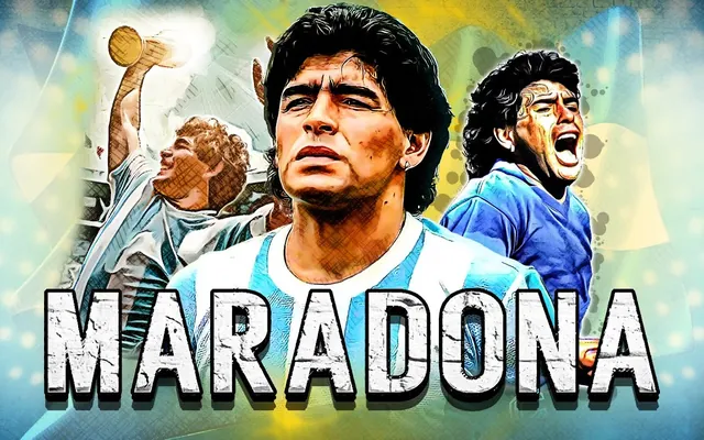 Maradona slot by Blueprint Gaming